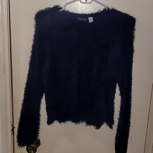 Navy Blue Girls Sweater